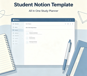 Student Notion Template (Study)