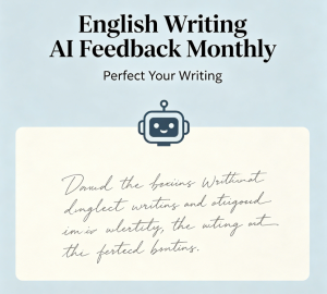 English Writing AI Feedback Monthly